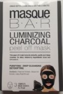 Masque Bar Luminizing Charcoal Peel off Mask- 3 Masks